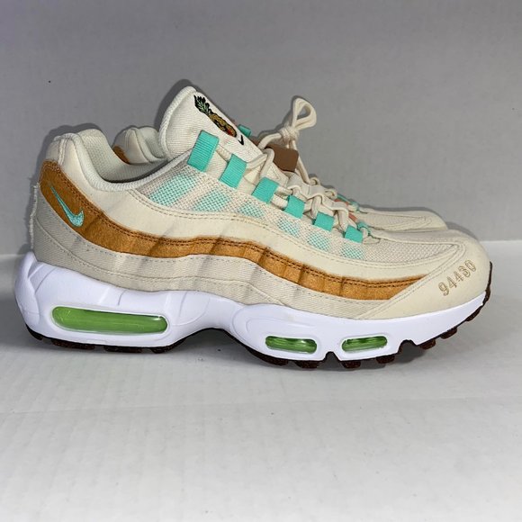 Nike Air Max 95 NRG Happy Pineapple Coconut Shoes Milk White Mens